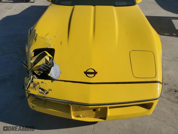 1987 Chevrolet Corvette with VIN 1G1YY3187H5107586, listed as a Copart auction lot 46694525 with 110,278 mi miles and Salvage Title. Bid and sale history available at carsss.com. Image 11.
