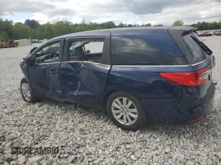 2018 Honda Odyssey LX with VIN 5FNRL6H25JB111217, listed as a Copart auction lot 67143364 with Not Provided miles and Salvage Title. Bid and sale history available at carsss.com. Image 2.