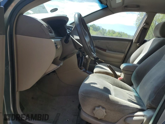 2004 Toyota Corolla CE with VIN 2T1BR38E94C283350, listed as a Copart auction lot 55277095 with 229,572 mi miles and Salvage Title. Bid and sale history available at DreamBid. Image 7.