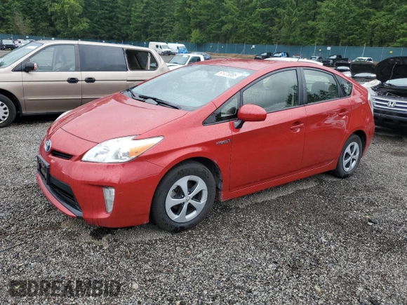 2013 Toyota Prius One with VIN JTDKN3DU3D1620866, listed as a Copart auction lot 61475385 with 165,490 mi miles and Clean title. Bid and sale history available at DreamBid. Image 1.