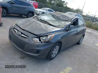 2012 Hyundai Accent GS with VIN KMHCT5AE7CU050253, listed as a IAAI auction lot 40601479 with 88,734 mi miles. Bid and sale history available at carsss.com. Image 17.