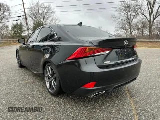 2019 Lexus IS 300 with VIN JTHC81D22K5035098, listed as a Copart auction lot 66982065 with 165,348 mi miles and Clean title. Bid and sale history available at DreamBid. Image 3.