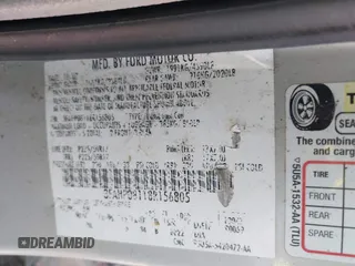 2008 Ford Fusion SEL with VIN 3FAHP08118R156805, listed as a IAAI auction lot 41853953 with 194,455 mi miles. Bid and sale history available at carsss.com. Image 9.