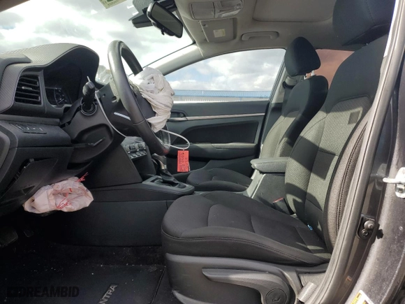 2020 Hyundai Elantra Value Edition with VIN 5NPD84LF1LH611308, listed as a Copart auction lot 52308895 with 92,557 mi miles and Salvage Title. Bid and sale history available at carsss.com. Image 7.