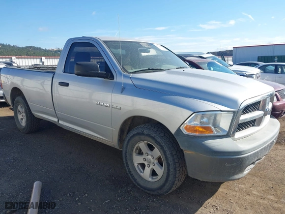 2010 Dodge Ram 1500 Sport with VIN 3D7JV1ET4AG106498, listed as a IAAI auction lot 40344688 with 158,660 mi miles. Bid and sale history available at carsss.com. Image 1.