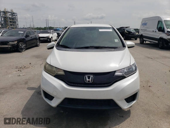 2016 Honda Fit LX with VIN JHMGK5H57GX009204, listed as a Copart auction lot 57129695 with 140,146 mi miles and Salvage title. Bid and sale history available at DreamBid. Image 5.