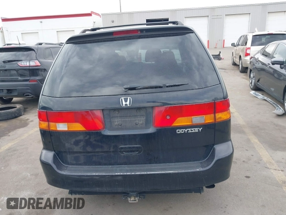 2004 Honda Odyssey EX-L with VIN 5FNRL18914B037976, listed as a IAAI auction lot 41893438 with Not Provided miles and . Bid and sale history available at DreamBid. Image 16.