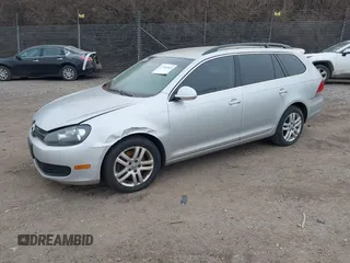 2011 Volkswagen Jetta SportWagen TDI with VIN 3VWPL7AJ4BM707069, listed as a IAAI auction lot 41365820 with 126,015 mi miles. Bid and sale history available at carsss.com. Image 2.