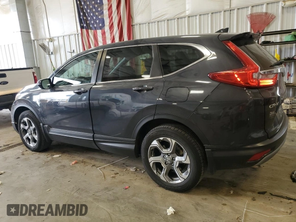 2019 Honda CR-V EX with VIN 5J6RW2H51KL034865, listed as a Copart auction lot 52435455 with 101,597 mi miles and Salvage Title. Bid and sale history available at DreamBid. Image 2.