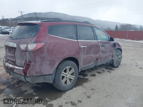 2015 Chevrolet Traverse LT with VIN 1GNKVHKD7FJ218049, listed as a IAAI auction lot 41613665 with 135,434 mi miles and . Bid and sale history available at DreamBid. Image 4.
