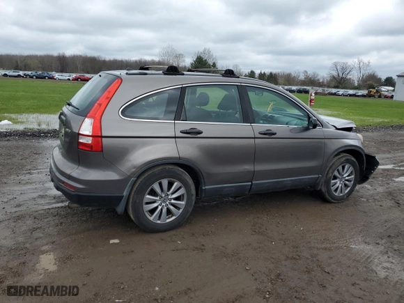 2010 Honda CR-V LX with VIN 5J6RE4H30AL022301, listed as a Copart auction lot 52965945 with 296,178 mi miles and Salvage Title. Bid and sale history available at carsss.com. Image 3.