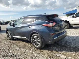 2016 Nissan Murano S with VIN 5N1AZ2MGXGN163289, listed as a Copart auction lot 46067385 with 158,593 mi miles and Salvage Title. Bid and sale history available at carsss.com. Image 2.