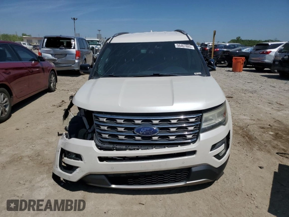 2017 Ford Explorer XLT with VIN 1FM5K7D82HGB87829, listed as a Copart auction lot 56467865 with 133,683 mi miles and Salvage title. Bid and sale history available at DreamBid. Image 5.