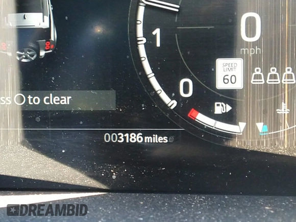2023 Land Rover Defender S with VIN SALEJ6EX7P2143210, listed as a IAAI auction lot 36320493 with 3,186 mi miles and . Bid and sale history available at DreamBid. Image 7.