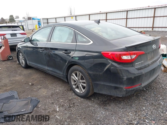 2017 Hyundai Sonata 2.4L with VIN 5NPE24AF5HH446864, listed as a IAAI auction lot 41701970 with 130,302 mi miles and . Bid and sale history available at carsss.com. Image 3.