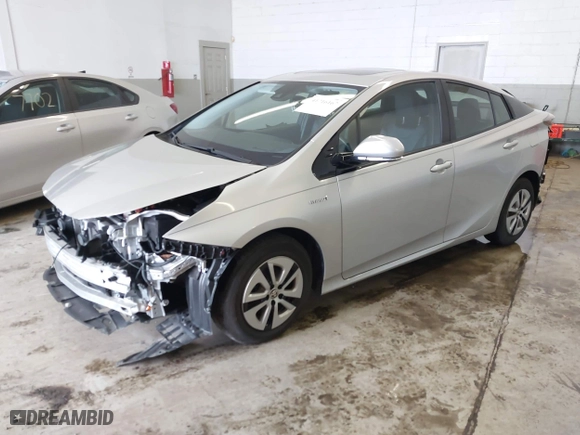 2017 Toyota Prius Two with VIN JTDKARFU8H3537360, listed as a IAAI auction lot 41716167 with 27,138 mi miles. Bid and sale history available at carsss.com. Image 20.