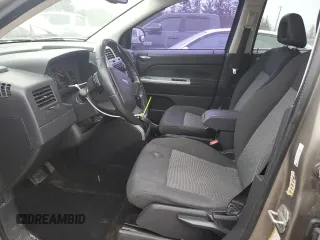 2008 Jeep Compass Sport with VIN 1J8FT47WX8D566487, listed as a Copart auction lot 87428694 with 377,985 mi miles and Salvage Title. Bid and sale history available at carsss.com. Image 7.