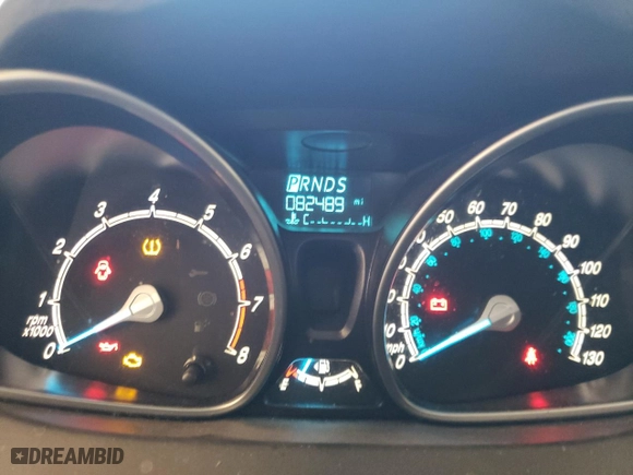 2014 Ford Fiesta SE with VIN 3FADP4BJ0EM147536, listed as a Copart auction lot 73301743 with 82,489 mi miles and Salvage Title. Bid and sale history available at carsss.com. Image 9.