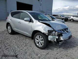 2014 Nissan Murano S with VIN JN8AZ1MW7EW517450, listed as a Copart auction lot 48258565 with 121,573 mi miles and Salvage Title. Bid and sale history available at carsss.com. Image 4.
