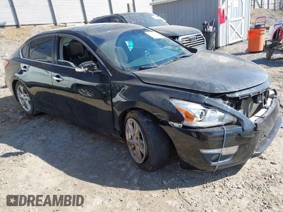 2013 Nissan Altima SV with VIN 1N4AL3AP6DN455538, listed as a IAAI auction lot 41793696 with 129,456 mi miles and . Bid and sale history available at carsss.com. Image 1.