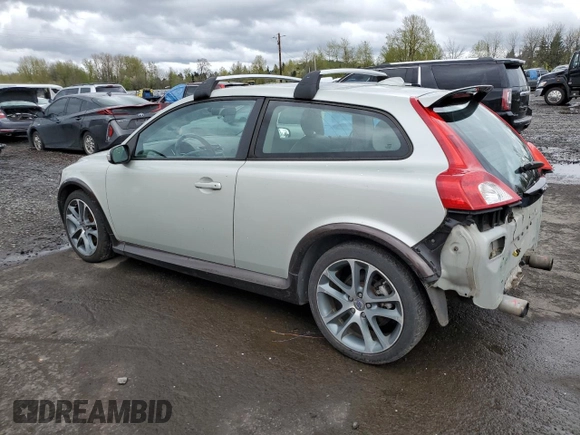 2008 Volvo C30 Version 1.0 with VIN YV1MK672282055338, listed as a Copart auction lot 51919075 with 167,468 mi miles and Salvage Title. Bid and sale history available at DreamBid. Image 2.