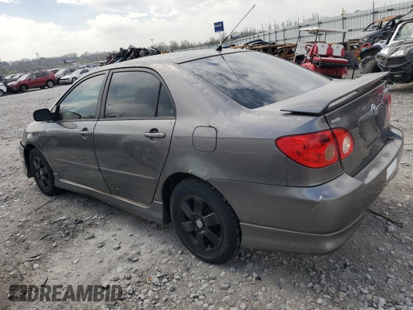 2007 Toyota Corolla CE with VIN 1NXBR32E17Z780565, listed as a Copart auction lot 52213335 with 155,947 mi miles and Salvage Title. Bid and sale history available at carsss.com. Image 2.