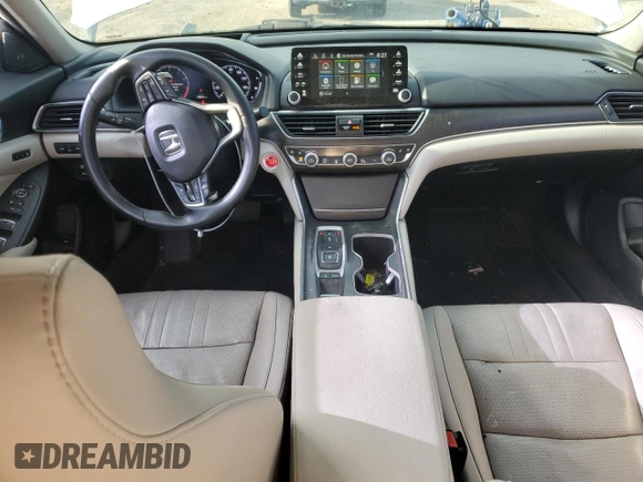 2019 Honda Accord Touring with VIN 1HGCV2F90KA030050, listed as a Copart auction lot 53018355 with 138,684 mi miles and Salvage title. Bid and sale history available at DreamBid. Image 8.