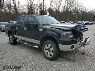 2008 Ford F-150 XLT with VIN 1FTPW14V18KF04145, listed as a Copart auction lot 45287865 with 163,572 mi miles and Salvage Title. Bid and sale history available at carsss.com. Image 4.