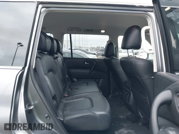 2023 Nissan Armada SV with VIN JN8AY2AC1P9182559, listed as a IAAI auction lot 41310479 with 53,985 mi miles. Bid and sale history available at carsss.com. Image 8.