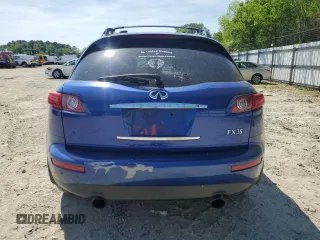 2005 Infiniti FX z VIN JNRAS08W95X216368, wystawiony jako Copart lot #54745065 z przebiegiem 232 897 mil mil oraz Szkoda całkowita • Salvage title. Historia ofert i sprzedaży dostępna na DreamBid. Obrazek 6.