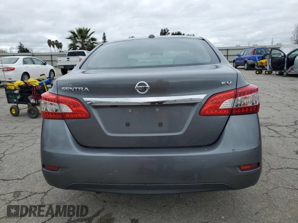 2015 Nissan Sentra SV with VIN 3N1AB7AP2FL685796, listed as a Copart auction lot 49507465 with Not Provided miles and Salvage Title. Bid and sale history available at DreamBid. Image 6.