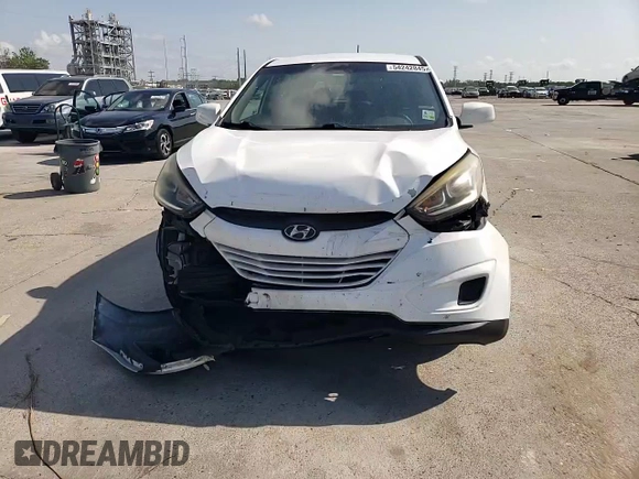 2015 Hyundai Tucson GLS with VIN KM8JT3AF2FU982417, listed as a Copart auction lot 54242845 with 174,911 mi miles and Salvage Title. Bid and sale history available at DreamBid. Image 14.