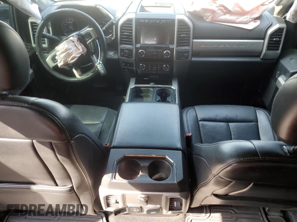 2021 Ford Super Duty F-250 SRW XL with VIN 1FT7W2BT1MEC51277, listed as a Copart auction lot 43544475 with 99,324 mi miles and Salvage Title. Bid and sale history available at carsss.com. Image 8.