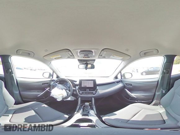 2023 Toyota Corolla Cross LE with VIN 7MUCAABG4PV054828, listed as a Copart auction lot 59466855 with 23,884 mi miles and Salvage title. Bid and sale history available at DreamBid. Image 15.