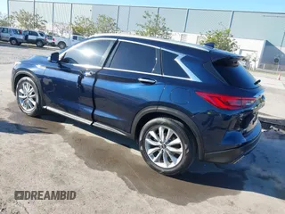 2021 Infiniti QX50 Luxe with VIN 3PCAJ5BB1MF119650, listed as a IAAI auction lot 41856455 with 64,674 mi miles and . Bid and sale history available at DreamBid. Image 3.