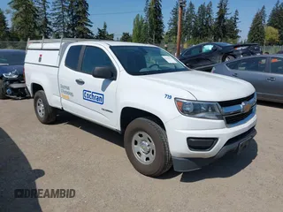 2018 Chevrolet Colorado 2WD Work Truck with VIN 1GCHSBEN7J1158361, listed as a IAAI auction lot 42121132 with 175,808 mi miles. Bid and sale history available at carsss.com. Image 1.