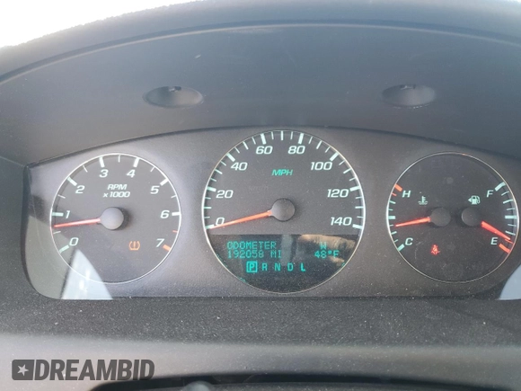 2016 Chevrolet Impala LT with VIN 2G1WB5E36G1138332, listed as a Copart auction lot 81624244 with 192,058 mi miles and Salvage title. Bid and sale history available at DreamBid. Image 9.