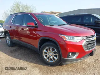 2020 Chevrolet Traverse LT Cloth z VIN 1GNERGKW0LJ253301, wystawiony jako IAAI lot #41942663 z przebiegiem Nie podano mil oraz . Historia ofert i sprzedaży dostępna na DreamBid. Obrazek 1.