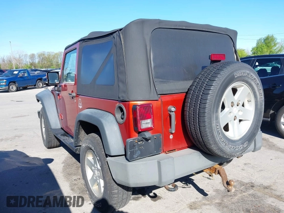 2009 Jeep Wrangler X with VIN 1J4FA24139L738452, listed as a IAAI auction lot 42150358 with 237,647 mi miles and . Bid and sale history available at DreamBid. Image 3.