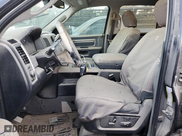2015 Ram 2500 Big Horn с VIN 3C6UR5ML6FG603944, выставлен на аукционе Copart как лот 74013834 с пробегом Не указан миль и Списание • Salvage title. История ставок и продаж доступна на DreamBid. Изображение 7.