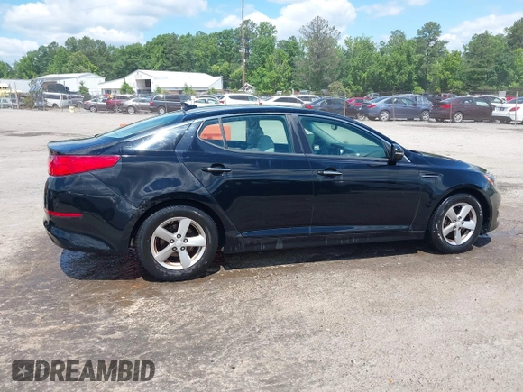 2015 Kia Optima LX with VIN 5XXGM4A71FG387980, listed as a IAAI auction lot 42330602 with 96,189 mi miles and . Bid and sale history available at DreamBid. Image 13.