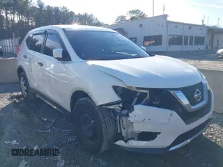 2017 Nissan Rogue SV with VIN JN8AT2MT9HW130772, listed as a IAAI auction lot 41299627 with 128,172 mi miles. Bid and sale history available at carsss.com. Image 1.