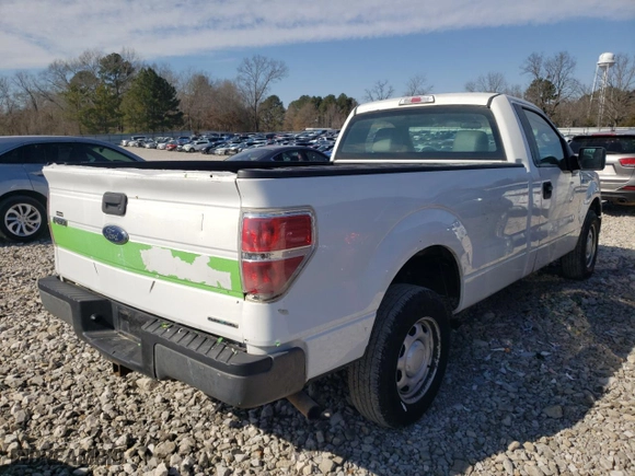 2014 Ford F-150 XL with VIN 1FTMF1CM6EKD01419, listed as a Copart auction lot 88309435 with 312,890 mi miles and Clean Title. Bid and sale history available at carsss.com. Image 3.