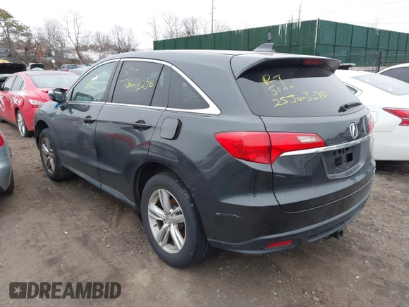 2013 Acura RDX with VIN 5J8TB4H31DL000804, listed as a IAAI auction lot 41924991 with Not Provided miles and . Bid and sale history available at carsss.com. Image 3.