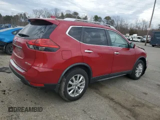2017 Nissan Rogue S with VIN JN8AT2MV5HW264468, listed as a Copart auction lot 46550275 with 74,006 mi miles and Salvage Title. Bid and sale history available at carsss.com. Image 3.