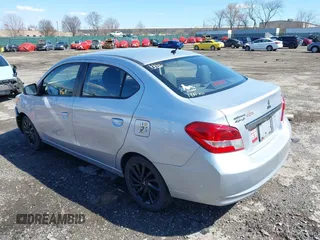 2020 Mitsubishi Mirage SE with VIN ML32F4FJ6LHF01842, listed as a IAAI auction lot 41869199 with 40,197 mi miles and . Bid and sale history available at DreamBid. Image 3.