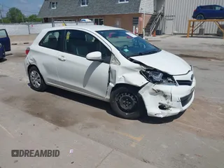 2012 Toyota Yaris L with VIN JTDJTUD33CD503218, listed as a IAAI auction lot 42530667 with 12,591 mi miles and . Bid and sale history available at DreamBid. Image 1.