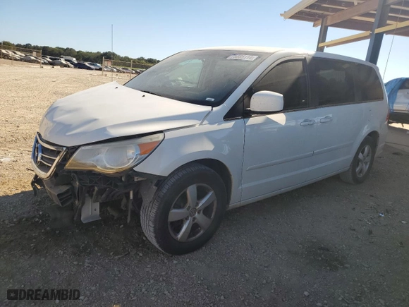 2009 Volkswagen Routan SE with VIN 2V8HW34159R541591, listed as a Copart auction lot 75885114 with 268,213 mi miles and Salvage Title. Bid and sale history available at carsss.com. Image 1.