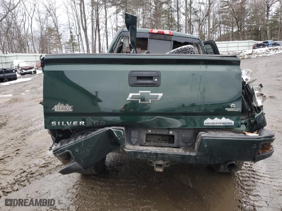 2015 Chevrolet Silverado 1500 High Country with VIN 3GCUKTEJ7FG493940, listed as a Copart auction lot 82347324 with 0 mi miles and Salvage Title. Bid and sale history available at carsss.com. Image 6.