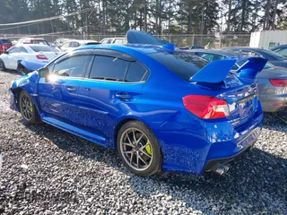 2021 Subaru WRX STI with VIN JF1VA2S6XM9815409, listed as a IAAI auction lot 41413955 with 18,077 mi miles. Bid and sale history available at carsss.com. Image 3.